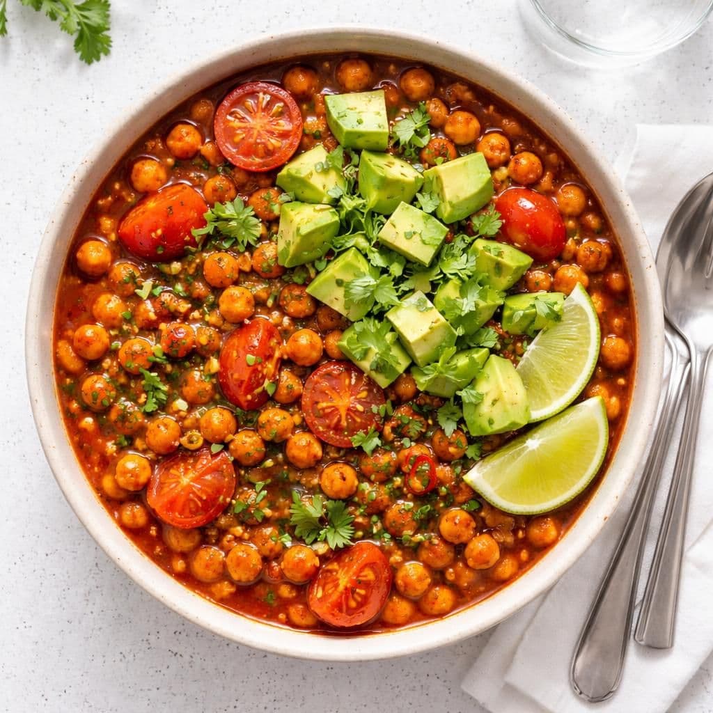Kikerter med tomat og avokado meksikansk stil – middag fra Spar
uke 21